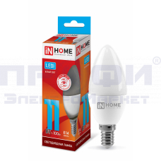 Лампа светодиодная LED-СВЕЧА-VC 11Вт 230В Е14 4000К 1050Лм IN HOME