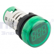 Индикатор значения напряжения ED16-22VD зеленый EKF PROxima (ed16-22vd-g)