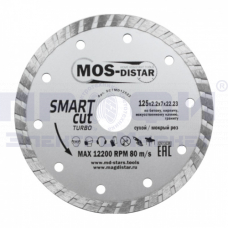Круг алмазный Turbo Smart Cut 115*2.0*7*22.23 "MOS-DISTAR"