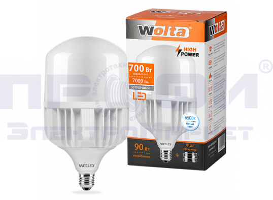 Лампа LED WOLTA 25WHP90E27/40  90Вт