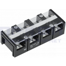 Блок зажимов БЗН ТС-1004 35 мм2 100A 4 пары IEK