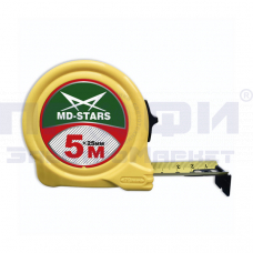 Рулетка (67) 7,5м х 25мм "MD-STARS"