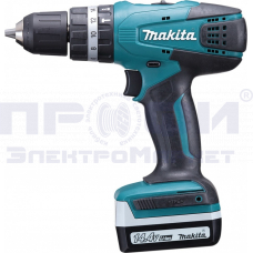 Дрель аккумуляторная Makita HP347DWE (14,4V, 2 x 1,5Ah, Li-Ion)